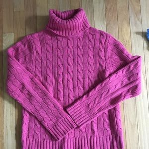 J.Crew Turtleneck Cable Sweater XL